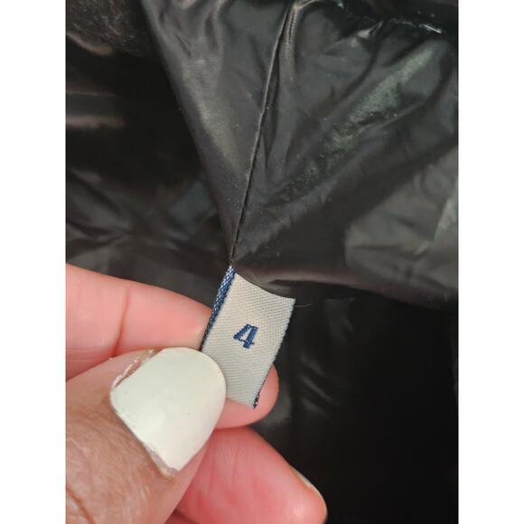 Moncler Bady down   Black Shiny Jacket  Size 4/Midium - Picture 13 of 15